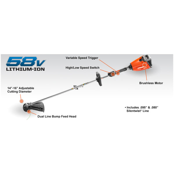 ECHO CST-58V2AHCV Battery String Trimmer – Abbott's Pro-Power