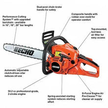 Echo CS-490 Chainsaw 18 in 50.2CC Rear Handle – Abbott's Pro-Power