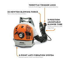 STIHL BR600 ぽっぽページ BR 600 STIHL Magnum® - Professional Use Backpack Blowers